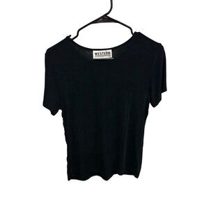 Western Connection Womens Lightweight Short Sleeve Crew Neck T-Shirt Casual